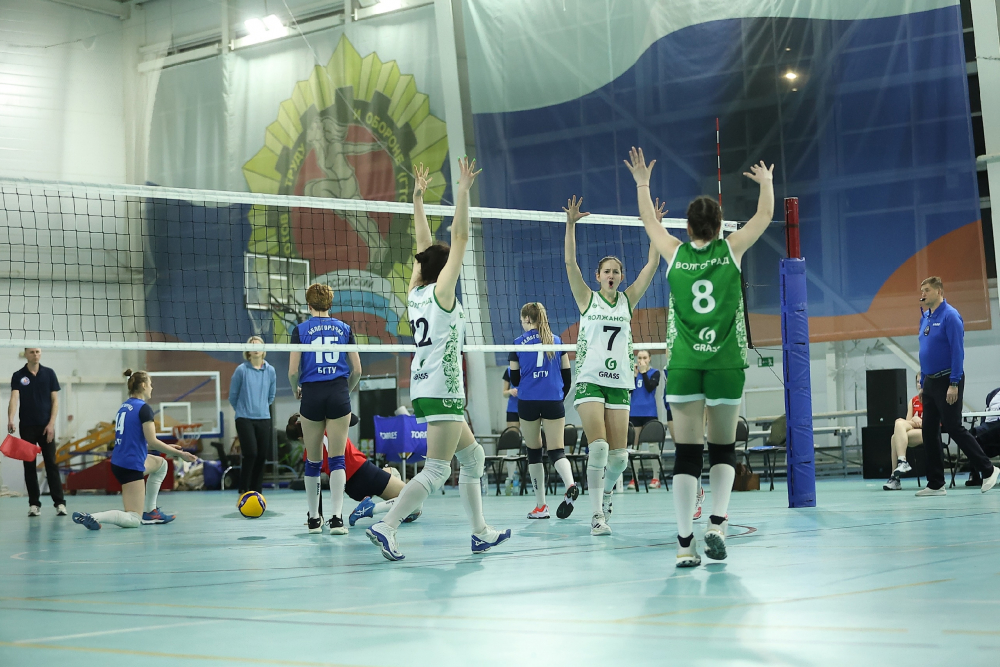 Волгоградские волейболистки прошли в следующий раунд чемпионата России