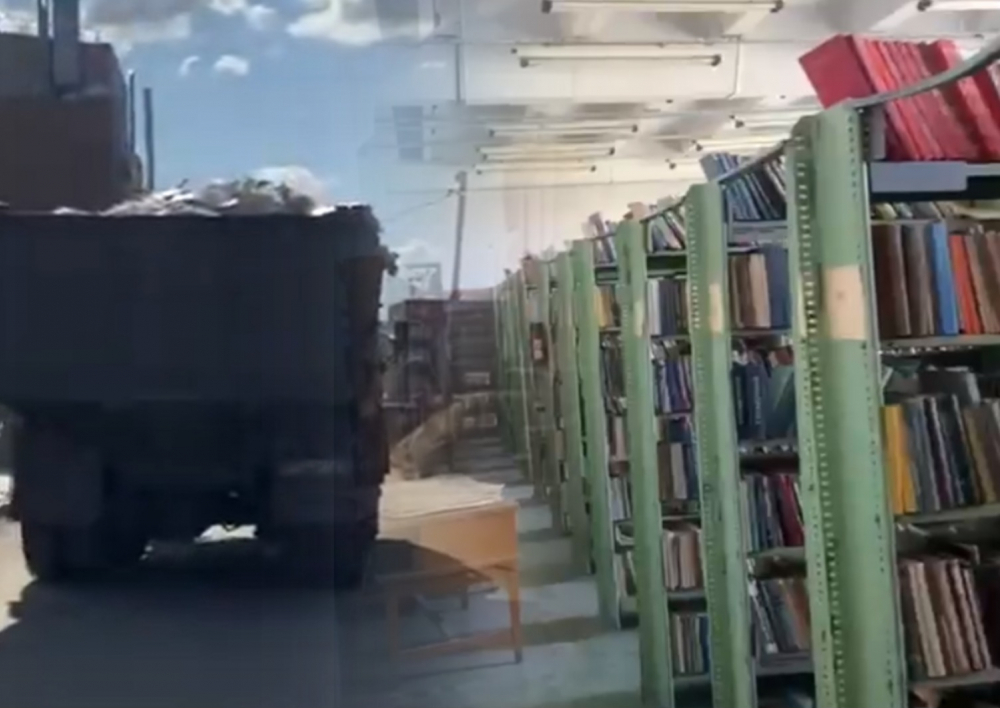 70 тонн книг из уникального хранилища спасли Волгограде