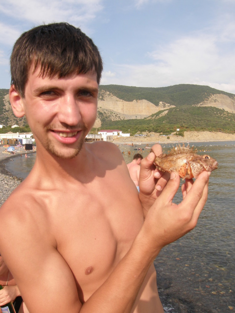 Вадим Баландин и его необычная рыба в конкурсе «Удачный улов»!