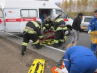 Под Волгоградом "Лада" врезалась в иномарку: 1 человек погиб, 4 пострадали
