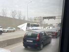 Закрытие популярного путепровода спровоцировало шок-пробки в Волгограде 