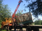 Незаконную стоянку на Штеменко в Волгограде снесли после жалоб жителей
