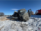 Последствие смертельного столкновения двух фур показали в Волгоградской области 