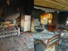 Пожар за 20 минут уничтожил единственное жилье семьи с тремя детьми в Волгоградской области