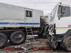 Крупное ДТП произошло в Волгоградской области: столкнулись автозак и фура