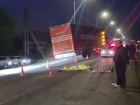 Разбросало тапки и шлем: видео с места гибели 14-летнего мотоциклиста под Волгоградом