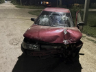 Пьяная 23-летняя  въехала в столб с двумя детьми под Волгоградом