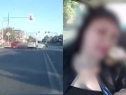 Полицейская погоня за жгучей брюнеткой на красной Mazda попала на видео в Волжском