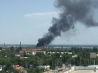 В Волгограде на заводе «Баррикады» загорелись бочки с нефтепродуктами