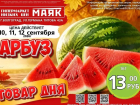 Арбузы по 13.00 руб./кг в «Маяке» на Титова