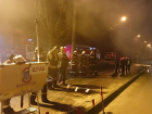 В Волгограде на канатном заводе крупный пожар