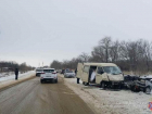 В Камышинском районе в ДТП ВАЗ-2107 и «Газели» погиб парень, двое в больнице