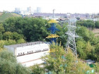Волгоградцы перекрасили московскую электровышку в цвета украинского флага