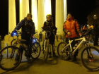 Волгоградские велосипедисты организовали зимний велопарад