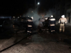 В центре Волгограда сожгли два новых «Форда»
