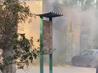 Пожар на подстанции в центре Волгограда попал на видео