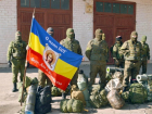Волгоградские казаки-участники Чеченской и Сирийской кампаний отправляются на Украину