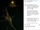 Ночной Волгоград сфотографировали с борта МКС