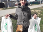 Многодетным семьям в Волгограде выдали продуктовые наборы