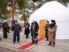 Типичную казахскую юрту установили в центре Волгограда