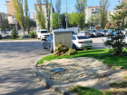 Новый газон в посвященном Крыму сквере за 26 млн рублей испортили в Волгограда 