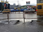 В Волгограде убрали пешеходные переходы возле Ворошиловского ТЦ