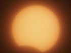 Волгоградский планетарий показал фото частичного солнечного затмения 