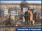 Кладбищенский погром: стадо коров топчет могилы, сносит кресты и ограды в Волгограде