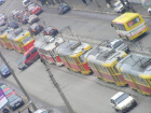 Движение трамваев на юге Волгограда парализовано из-за ДТП 