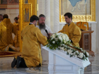 Без патриарха начали освящение храма Александра Невского в Волгограде 