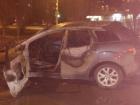Волгоградский инспектор ДПС спас водителя из загоревшейся иномарки