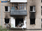 В Волгограде восстанавливают дом после взрыва