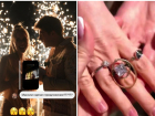 Шикарным кольцом скрепила помолвку с бывшим мужем волгоградская бизнес-леди на шаманской вечеринке