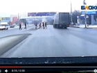 Водитель проехал на фуре без тормозов через половину Советского района в Волгограде