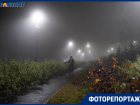 Неоновая готика: 35 фото невиданно плотного тумана в Волгограде