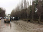 Женщина-водитель на SsangYong в Михайловке протаранила дерево: водитель и 12-летний ребенок в больнице