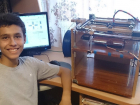 Волгоградский школьник изобрел уникальный 3D – принтер