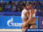  Девчушки с мячом  боролись за миллион на раскаленном волгоградском песке: фоторепортаж 