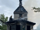 Храм сгорел в Волгоградской области
