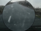Крупные хлопья снега сняли на видео в Волгоградской области