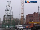 В Волгограде сняли на видео монтаж главной новогодней елки города