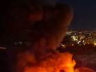 В Волгограде произошел пожар на территории заброшенного завода