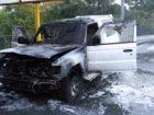 В Волжском неизвестный поджег Mitsubishi Pajero