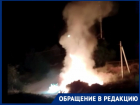 Ночной взрыв сняли на видео в Волгограде