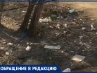 "Сами намусорили, а нам убирать?" - коммунальщики отказались разгребать ковер из мусора в Волгограде