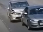 Медленная Audi выбесила настойчивого водителя в Волгограде — видео 