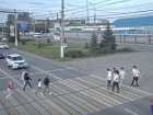 Два автомобиля неловко «поцеловались» на светофоре у «Волгоград Арены» — видео 