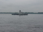 У берегов Волгограда дали залп корабли Каспийской флотилии