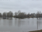 Вода покидает затопленные районы Волгоградской области 