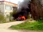 В городе Котово Волгоградской области взорвался автомобиль 